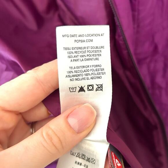 Patagonia Nano Puff Insulated Quilted Jacket Vibrant Purple Extra Small Women’s - Picture 6 of 8